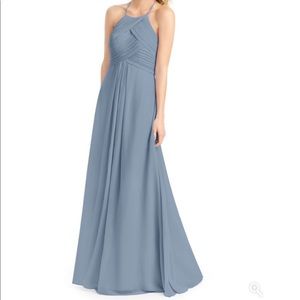 Azazie Ginger in Dusty Blue - Size A2